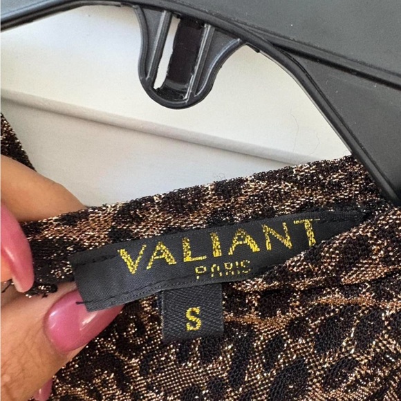 Valiant gold cheetah Midi Dress - Picture 8 of 8